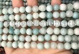 CAM1722 15.5 inches 8mm round amazonite beads wholesale