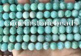 CAM1726 15.5 inches 8mm round amazonite gemstone beads wholesale