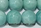 CAM1768 15 inches 10mm round amazonite gemstone beads