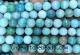 CAM1813 15 inches 10mm round amazonite gemstone beads