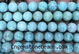 CAM1814 15 inches 12mm round amazonite gemstone beads