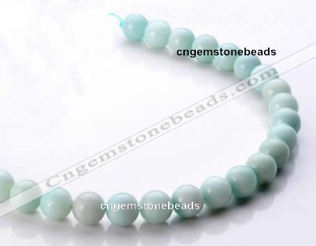 CAM19 15.5 inches 12mm natural amazonite round beads Wholesale