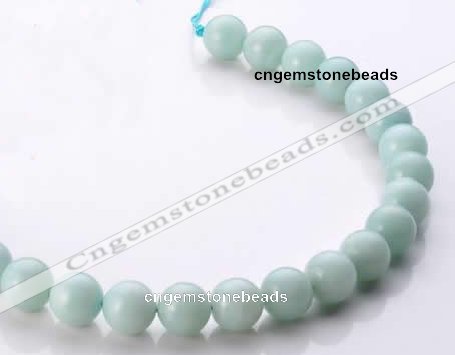 CAM20 15.5 inches 14mm natural amazonite round beads Wholesale