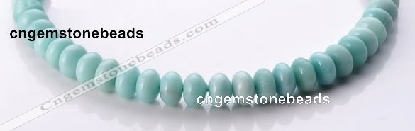 CAM33 rondelle 5*8mm natural amazonite gemstone beads Wholesale