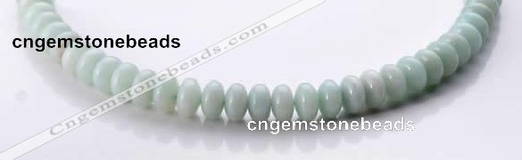 CAM34 rondelle natural amazonite 6*10mm gemstone beads Wholesale