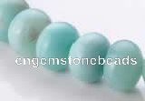 CAM36 10*14mm natural amazonite rondelle beads Wholesale