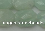 CAM369 15.5 inches 15*20mm faceted octagonal amazonite beads