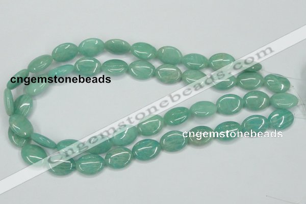 CAM408 15.5 inches 13*18mm oval natural russian amazonite beads