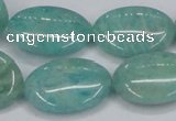 CAM409 15.5 inches 18*25mm oval natural russian amazonite beads