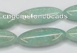 CAM410 15.5 inches 12*30mm horse eye natural russian amazonite beads