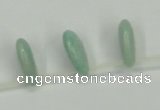 CAM418 15.5 inches flat teardrop 13*18mm natural russian amazonite beads