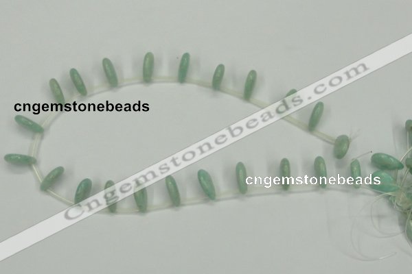 CAM418 15.5 inches flat teardrop 13*18mm natural russian amazonite beads