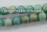 CAM524 15.5 inches 10mm round mexican amazonite gemstone beads