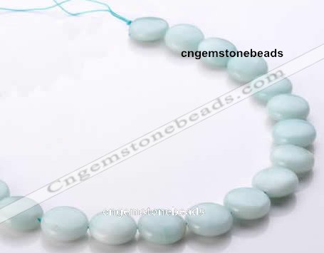 CAM60 coin 16mm natural amazonite gemstone beads Wholesale