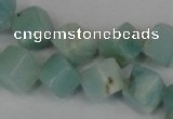 CAM617 15.5 inches 6*6mm cube Chinese amazonite gemstone beads