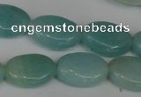 CAM622 15.5 inches 8*12mm oval Chinese amazonite gemstone beads