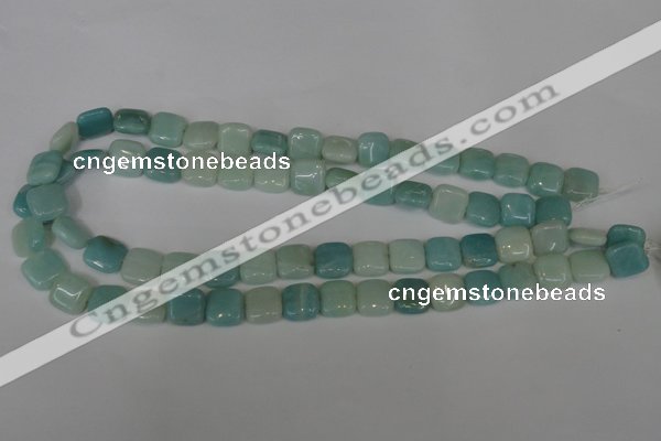 CAM625 15.5 inches 12*12mm square Chinese amazonite gemstone beads