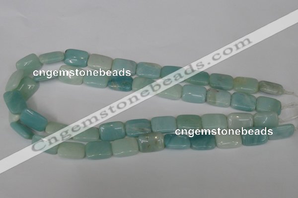 CAM630 15.5 inches 13*18mm rectangle Chinese amazonite gemstone beads