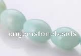 CAM64 10*14mm oval natural amazonite gemstone beads Wholesale