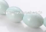 CAM65 13*18mm oval natural amazonite gemstone beads Wholesale