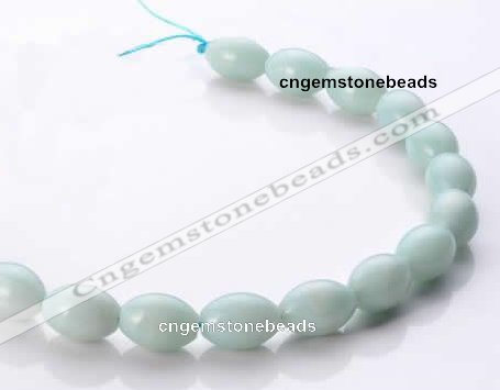 CAM65 13*18mm oval natural amazonite gemstone beads Wholesale