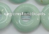 CAM654 15.5 inches 31mm donut amazonite beads wholesale