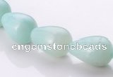 CAM68 teardrop natural amazonite 10*14mm beads Wholesale