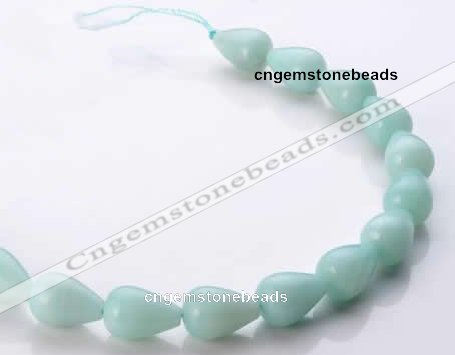 CAM70 18*25mm natural amazonite teardrop beads Wholesale