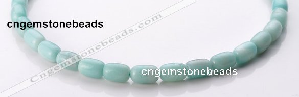 CAM77 8*12mm tube natural amazonite gemstone beads Wholesale