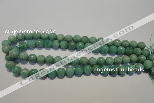 CAM805 15.5 inches 12mm round Brazilian amazonite beads wholesale