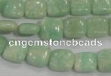 CAM850 15.5 inches 12*12mm square natural Russian amazonite beads