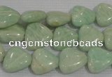 CAM856 15.5 inches 12*12mm triangle natural Russian amazonite beads