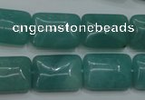 CAM934 15.5 inches 13*18mm rectangle amazonite gemstone beads wholesale