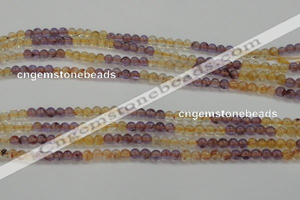 CAN101 15.5 inches 4mm round ametrine beads wholesale