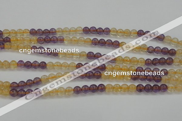 CAN102 15.5 inches 6mm round ametrine beads wholesale