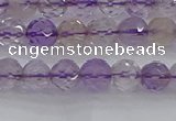 CAN106 15.5 inches 4.5mm faceted round ametrine gemstone beads