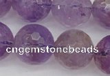 CAN156 15.5 inches 16mm faceted round natural ametrine beads