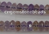 CAN159 15.5 inches 5*8mm faceted rondelle natural ametrine beads