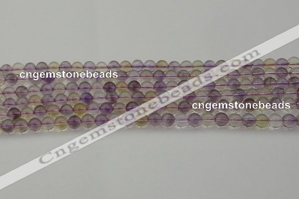 CAN166 15.5 inches 6mm round natural ametrine beads wholesale