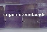 CAN182 15.5 inches 13*18mm faceted tube natural ametrine beads