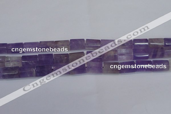 CAN182 15.5 inches 13*18mm faceted tube natural ametrine beads