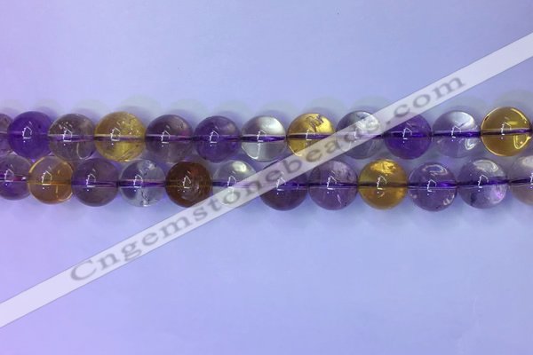 CAN222 15.5 inches 10mm round ametrine gemstone beads wholesale