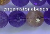 CAN227 15.5 inches 11mm faceted round ametrine beads wholesale