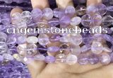 CAN232 15.5 inches 10mm faceted coin ametrine beads wholesale