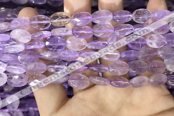 CAN235 15.5 inches 8*12mm faceted oval ametrine beads wholesale