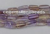 CAN37 15.5 inches 8*12mm rectangle natural ametrine gemstone beads