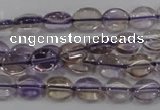 CAN46 15.5 inches 8*10mm oval natural ametrine gemstone beads