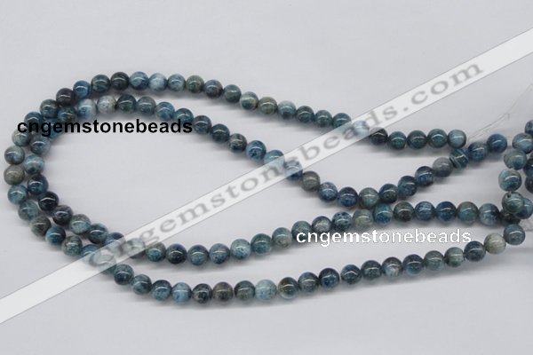 CAP01 16 inches 8mm round apatite gemstone beads wholesale