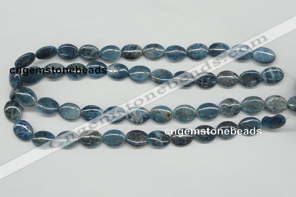 CAP09 15.5 inches 12*16mm oval apatite gemstone beads wholesale