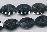 CAP10 15.5 inches 15*20mm faceted oval apatite gemstone beads wholesale